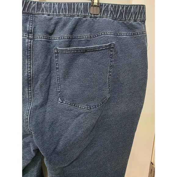 D & Co Denim Company Capri Jeans 22WP Plus Petite Blue Stretch - Picture 9 of 14